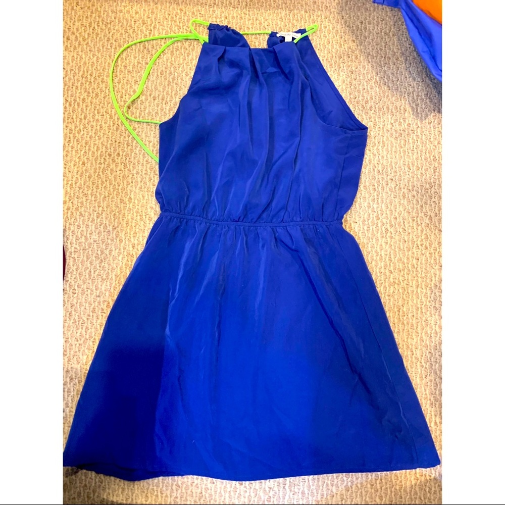 Blue Halter top dress